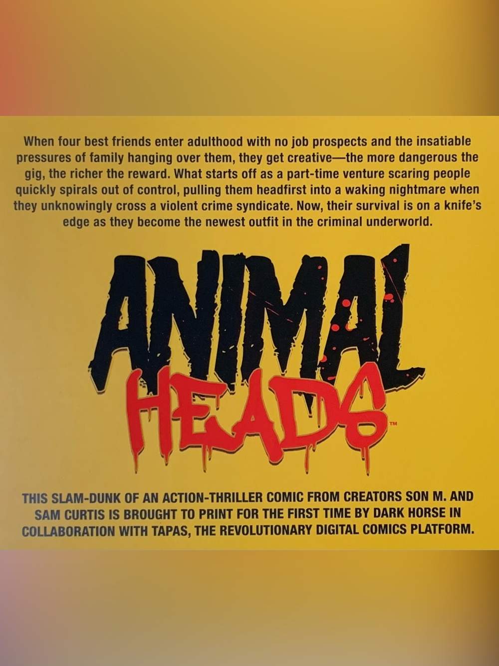 Animal Heads Graphic Novel - written by Son M. - illustrated by Sam Curtis - Picture 3 of 3
